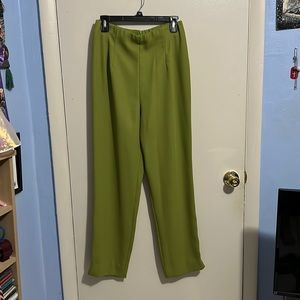 Kemp Collection 10 Lime Green Trousers